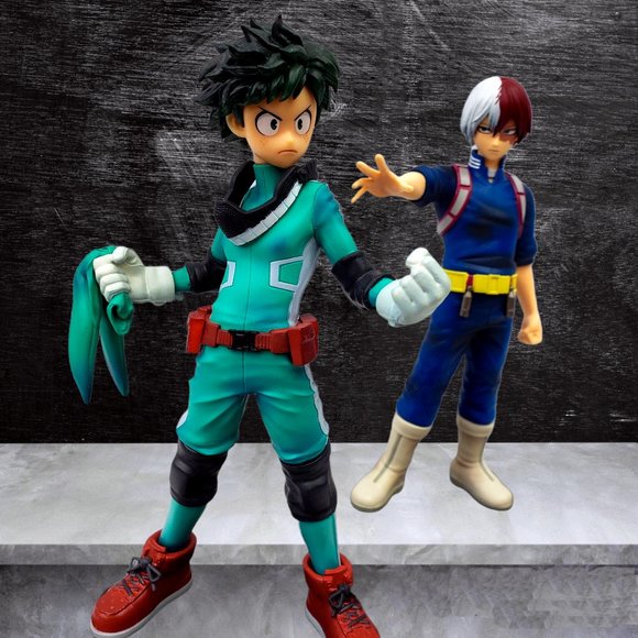 My Hero Academia IZUKU MIDORIYA DEKU - SHOTO TODOROKI DXF Figures Vol.3 - 2PC's - Picture 5 of 11